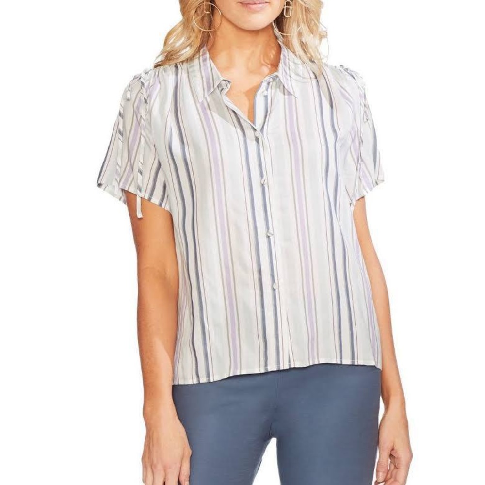 Vince Camuto striped button down